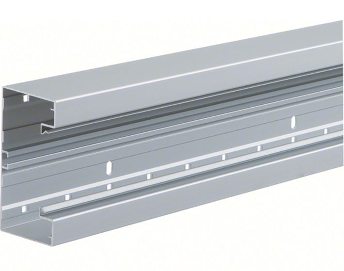 Geräteeinbaukanal Alu 130x85mm natur anod/elox GEB-K 5040qmm 2000mm