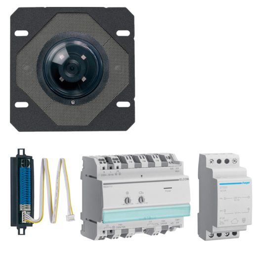 Video-Türsprechset Bus sw 1LS