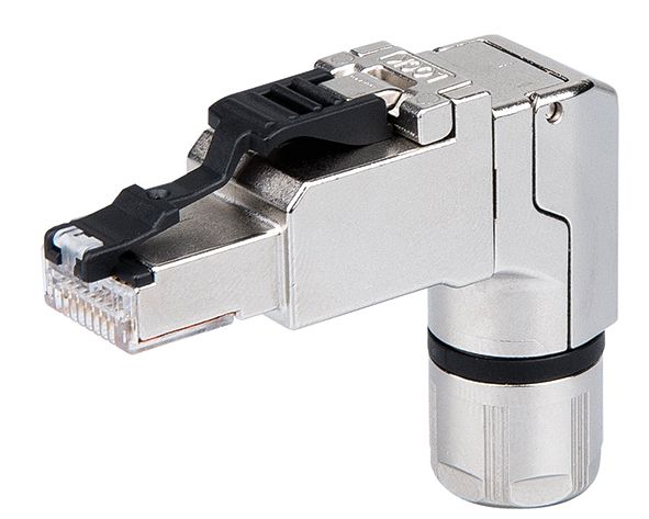 Modular-Stecker Cat6A net-works RJ45 27-22AWG Schirm Litze massiv Feldkonf