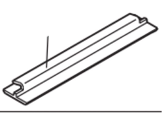 Kupplung/Verbinder ger L55mm B5mm Kst farblos