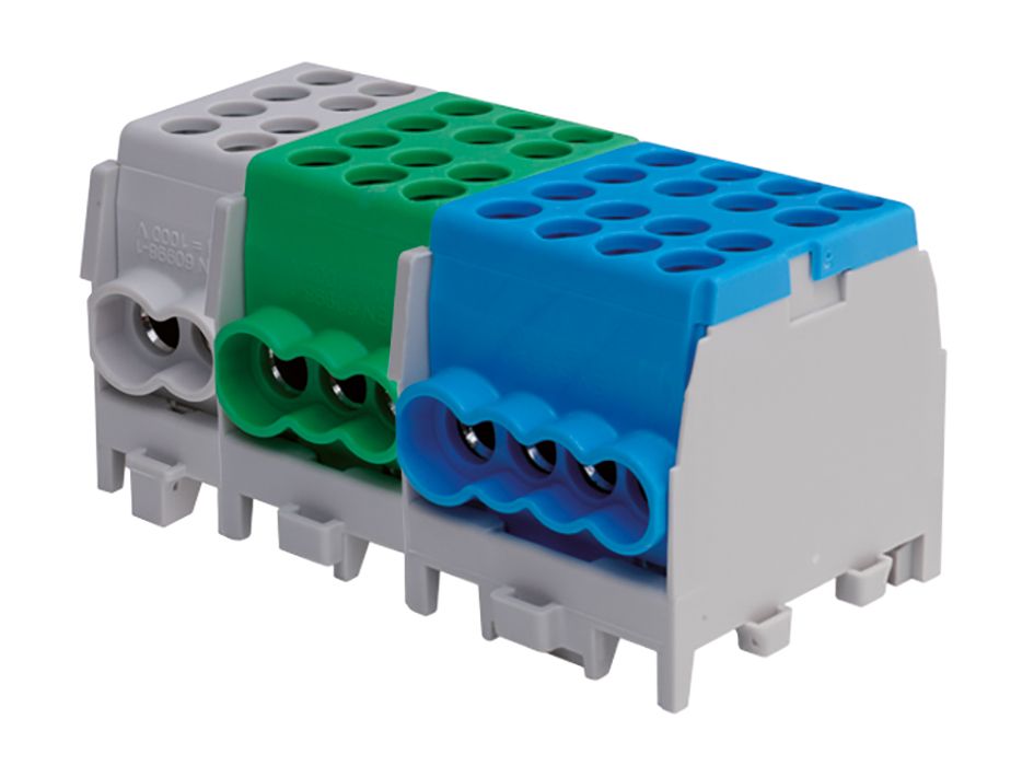 Hauptleitungsklemme 2Eing bl berührsich REG 1pol schraub 1,5-25qmm/Zu