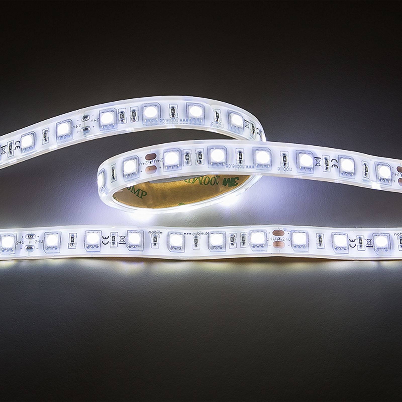 LED-Lichtband 14,4W/m ws 6500K 60Stk/m IP67 DC LED nicht austauschbar 2000mm