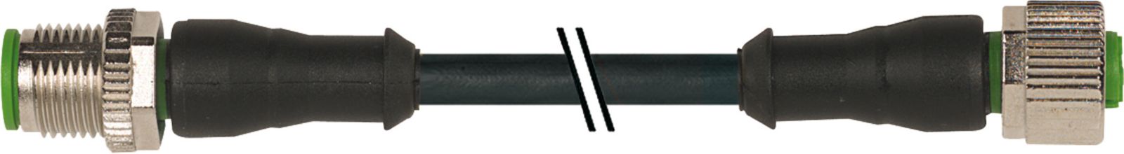 Sensor-Aktorkabel 5p 5m M12 Male ger M12 PVC Polyvinylchlorid (PVC)