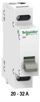 Ausschalter REG 3S Acti9 32A 415V 2TE