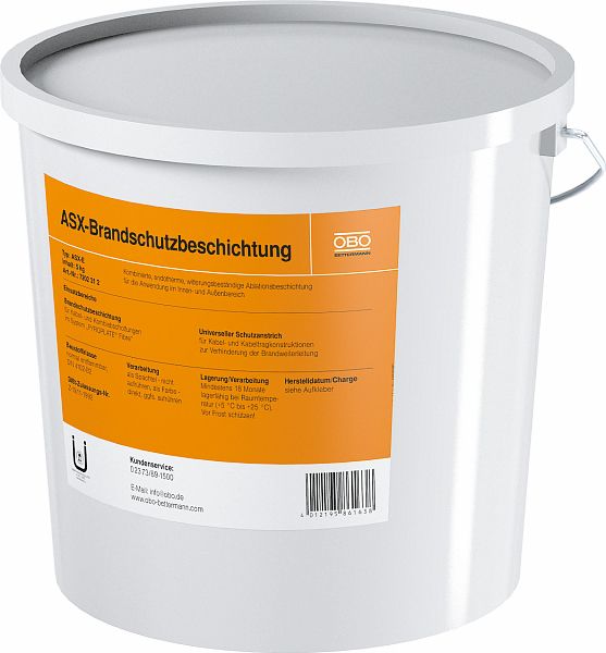 Brandschutzanstrich Eimer 5kg