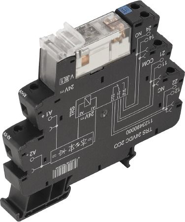 Schaltrelais 2W IP20 6,4x90x88mm Schraub