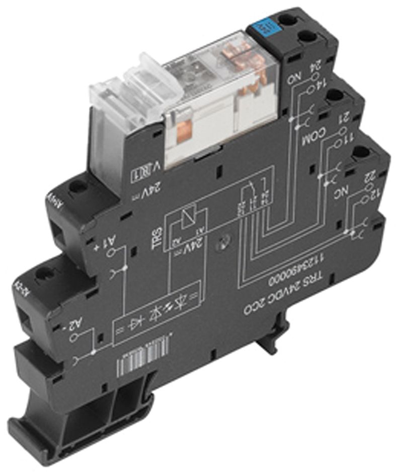 Schaltrelais 230V/AC 2W IP20 6,4x90x88mm Schraub
