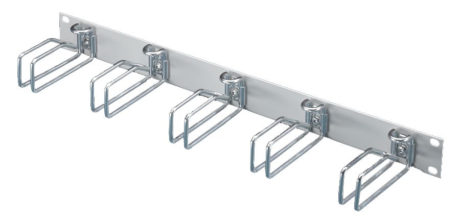 Kabelführungspanel Metall 482,6mm B482,6mm 1HE