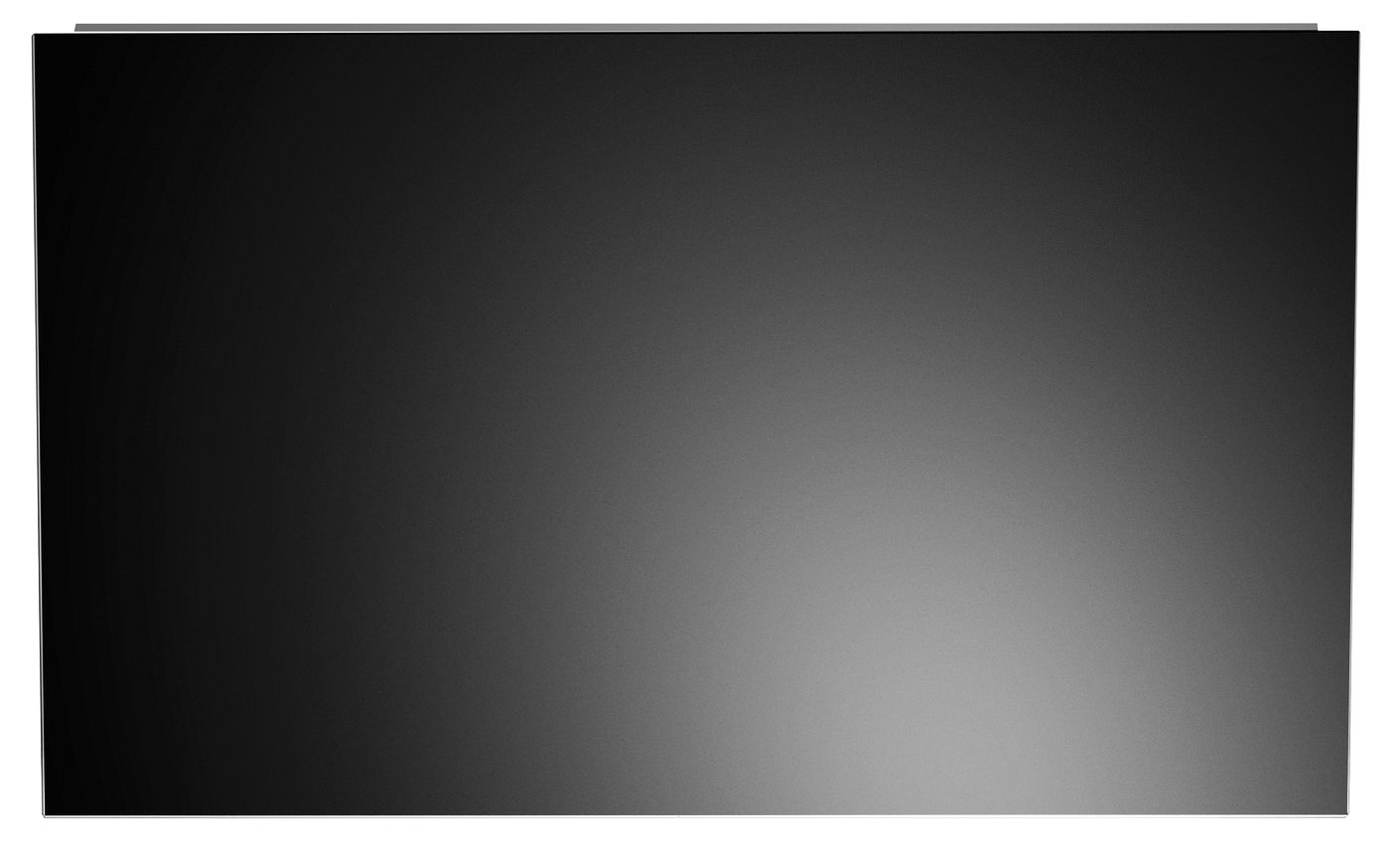 Glasheizkörper IP24 300W sw 1stuf 230V 600x600x49mm