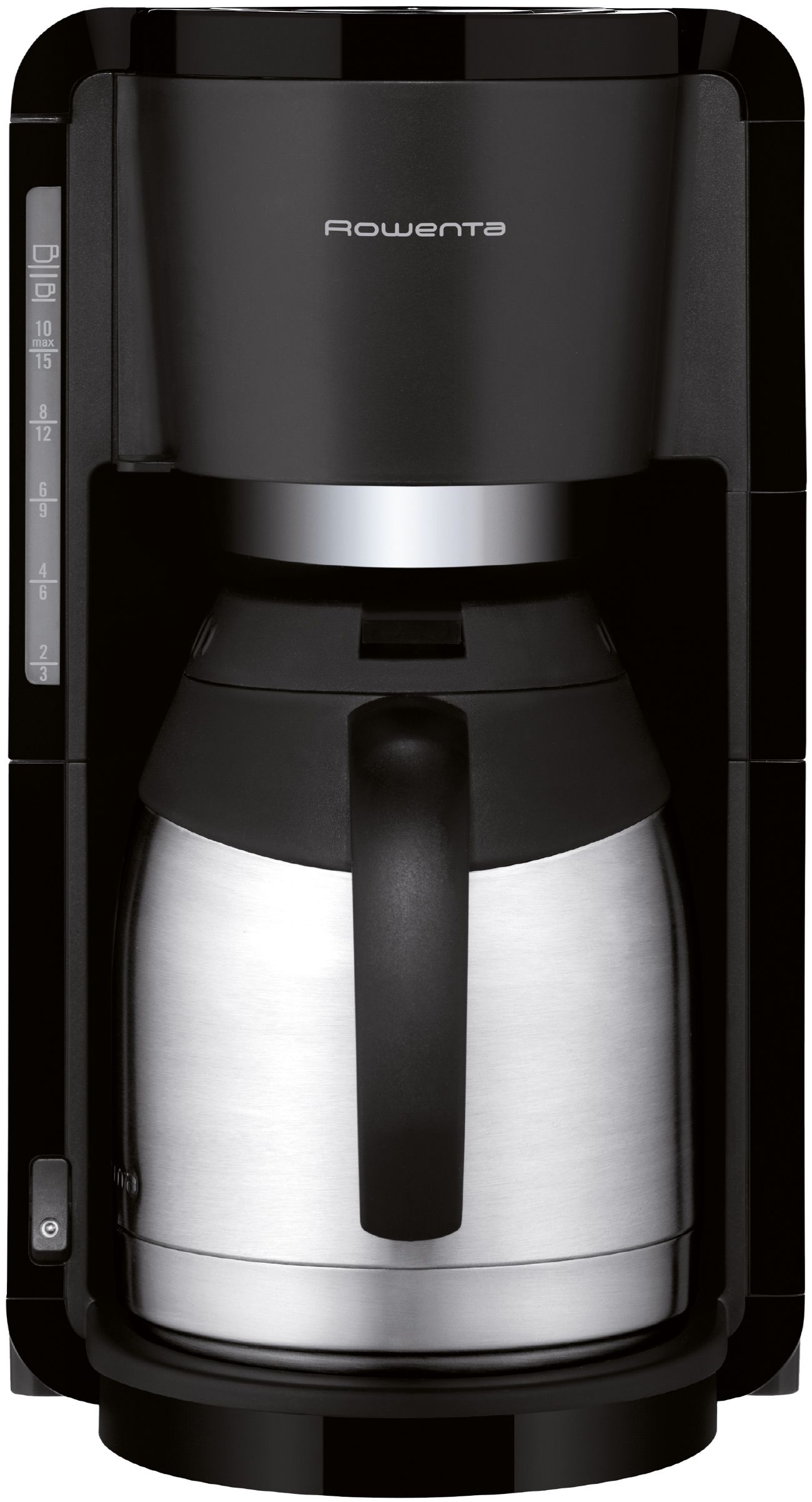 Kaffeemaschine 10Tassen sw Isolierkanne 1250ml