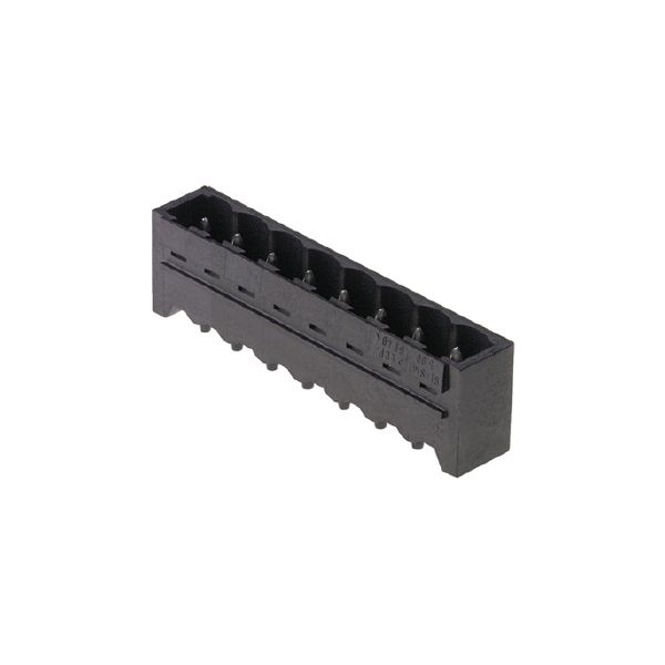 Platinenstecker Stift 3p sw 1re 5,08mm zinn THR fester Steckverbinder