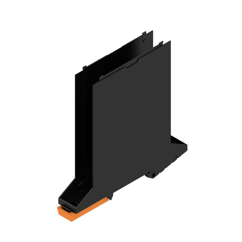 Elektronik-Leergehäuse 109,3x17,5x107,4mm IP20 Kst unbeh RAL9011