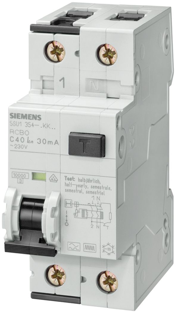 FI/LS-Schutzschalter B16 1p+N 0,03A F 10kA 2TE 1p 230V
