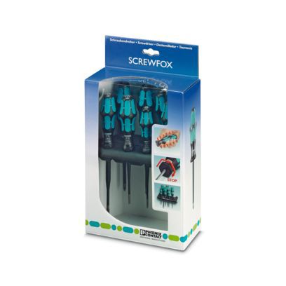 Schraubendreherset 7tlg 2xPH 2xPZ Karton 7teilig 3xSchlitz