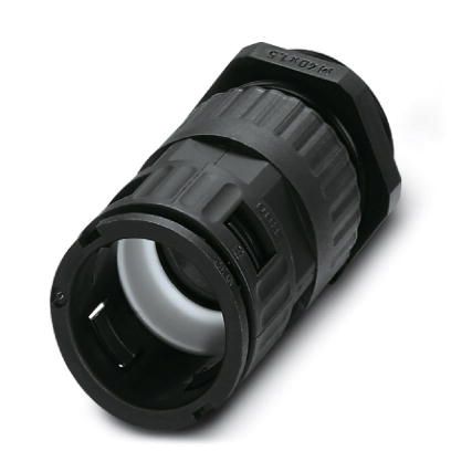 Wellrohrverschraubung PA Ø34,5mm M40x1,5 IP68 Polyamid (PA) M40 x 1,5 ger Schnapp