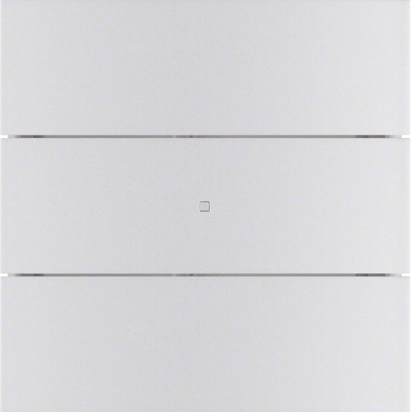 Tastsensor KNX B.IQ UP alu 6pkt LED m.LED-Anz