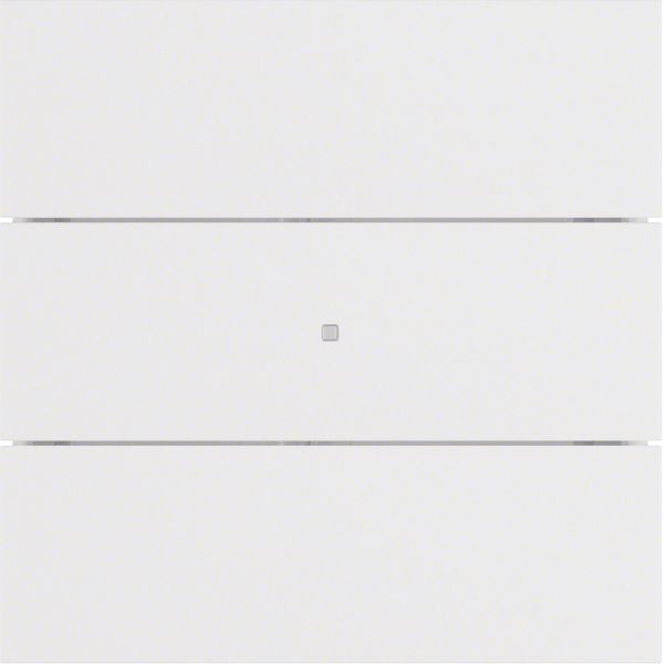 Tastsensor KNX B.IQ UP alu 6pkt LED m.LED-Anz