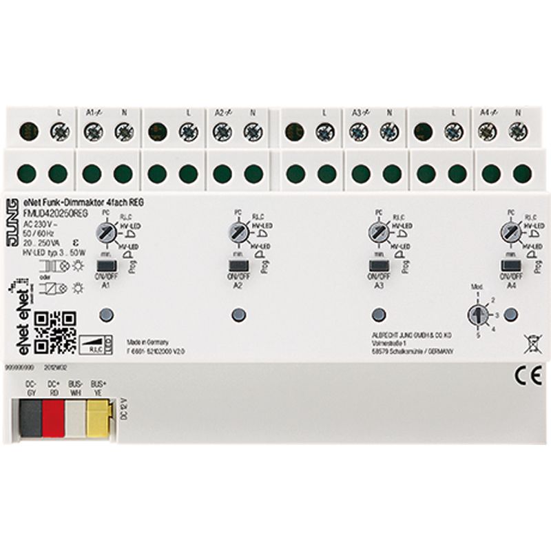 Fernschaltdimmer eNet 20-210W uni REG Lichtwertspeicher
