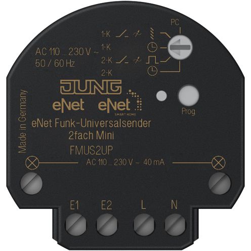 Funktaster UP 868MHz eNet IP20 230V AC UKW UKW(FM)