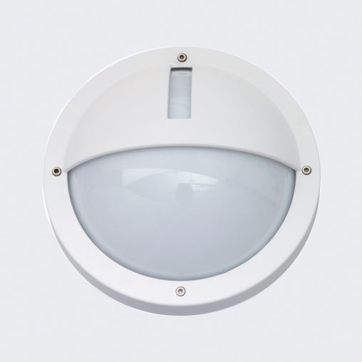 Wandanbauleuchte 46W HV sw IP65 E27 Ø270x130mm
