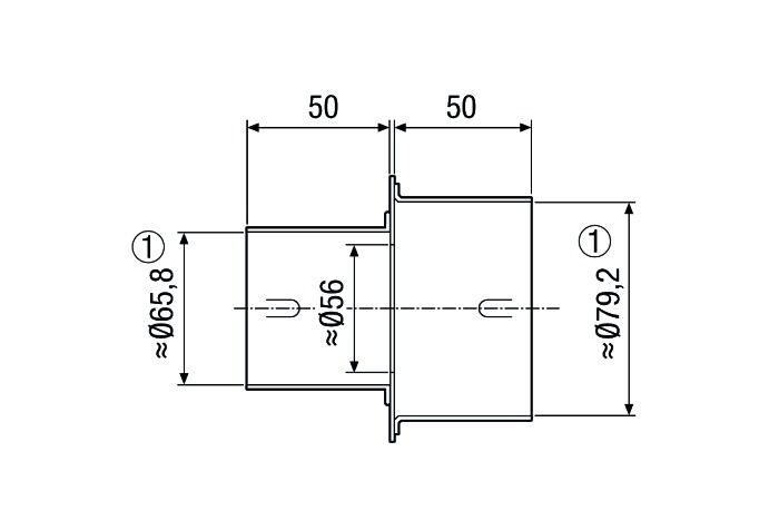 Luftkanalreduzierstück ST