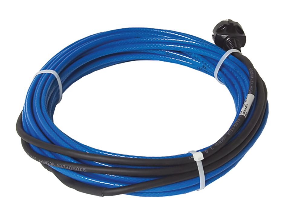 Heizband rohrbegleitend 10W/m 230V 22m bl 65°C 2-adrig