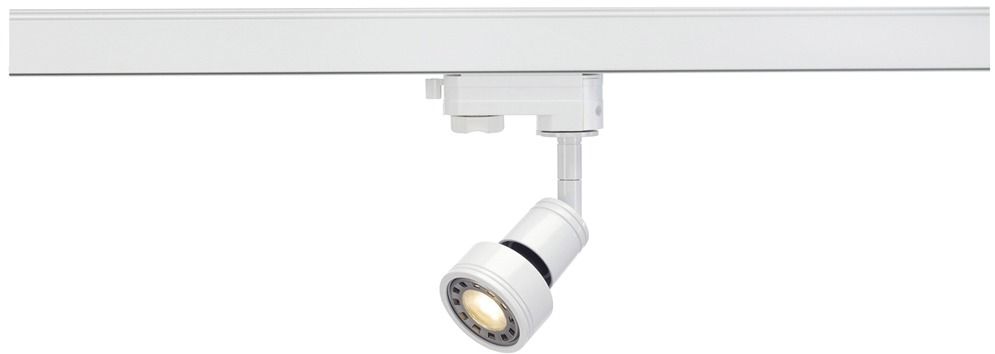 Anbaustrahler 50W GU10 ws mt IP20 3Ph Alu