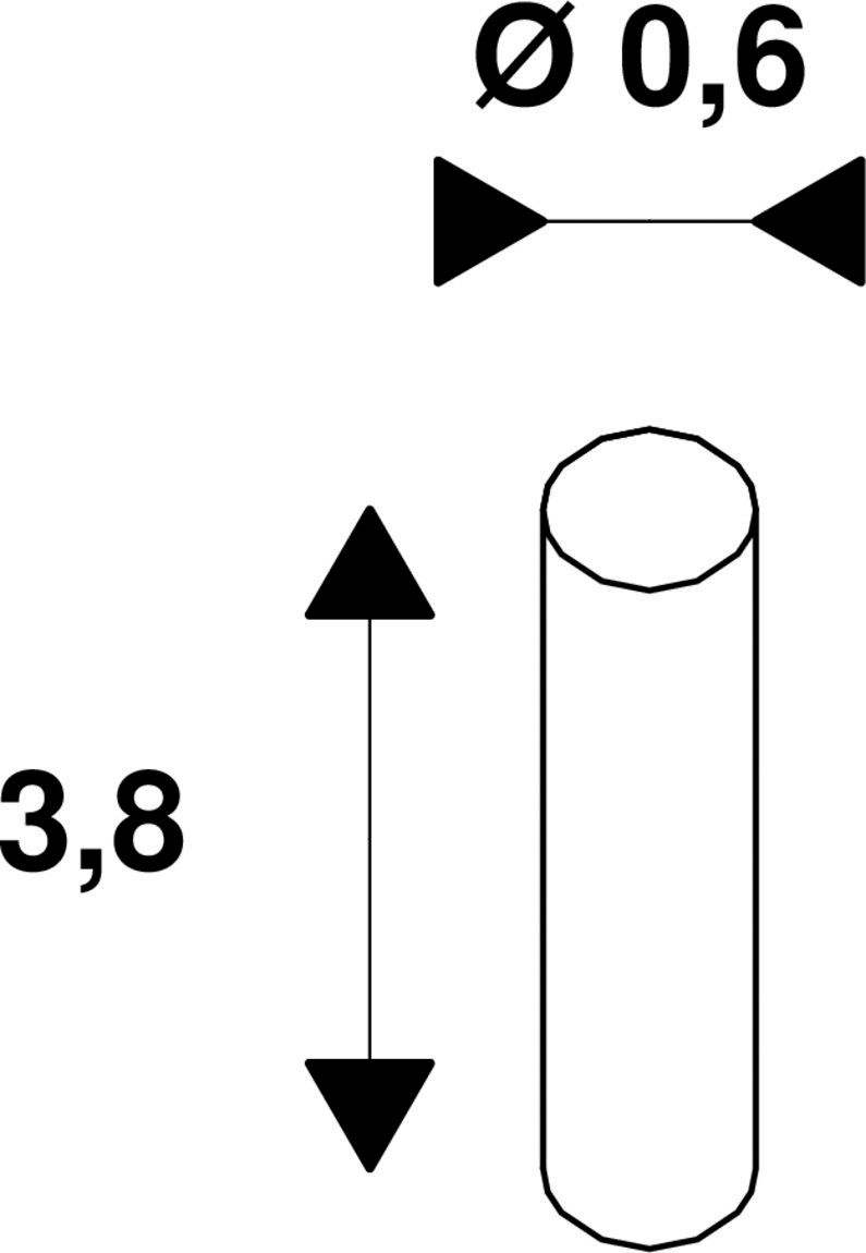 Befestigungsset edst Ø6mm L38mm H6mm