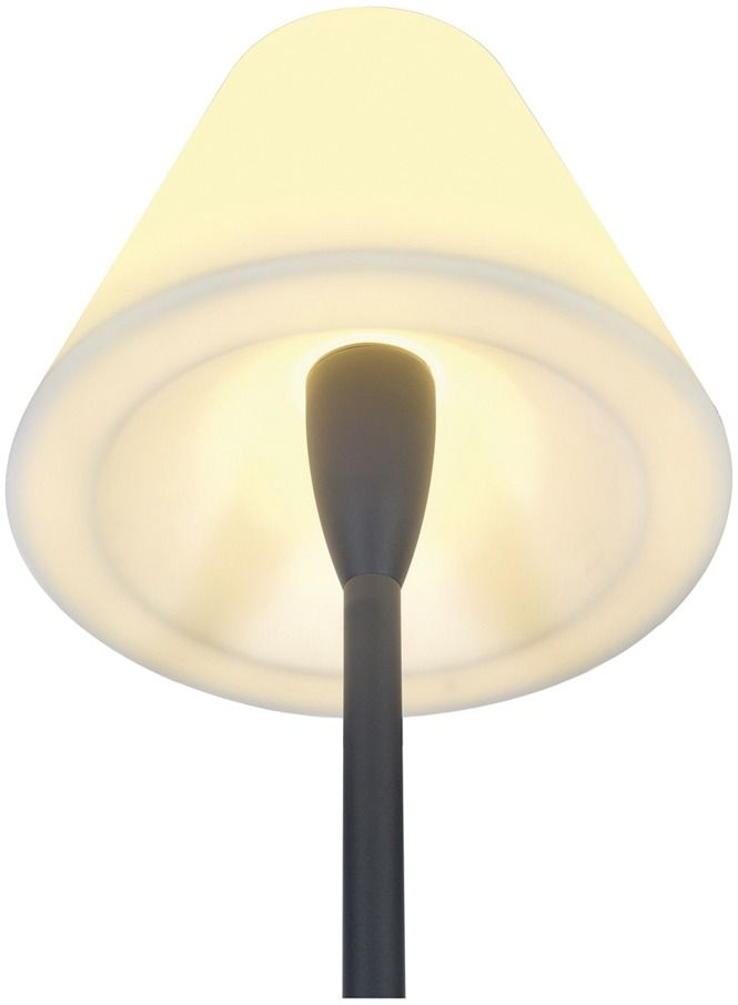 Stehleuchte 24W HV E27 dir/indir anth m.Schalt