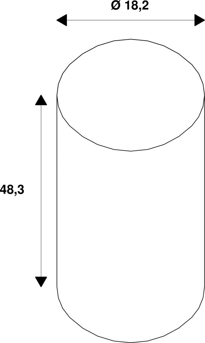 Erdspieß edst ST Ø182mm L483mm