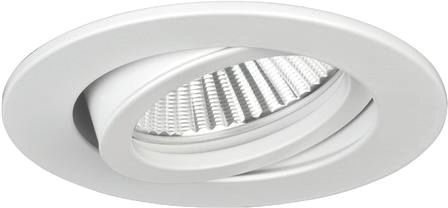 Einbaustrahler 13W Konv GX5,3 ws mt IP20 Alu mediumstrahlend Ø/EB68mm