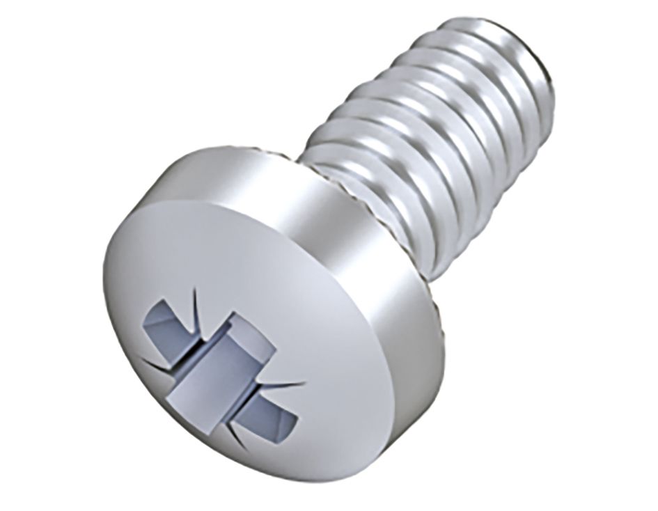 Furchenschraube M4x8mm PZ g/vz