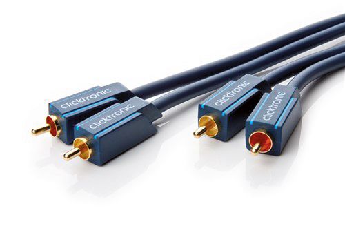 Adapter 2xCinch 2xCinch Stecker Schirm