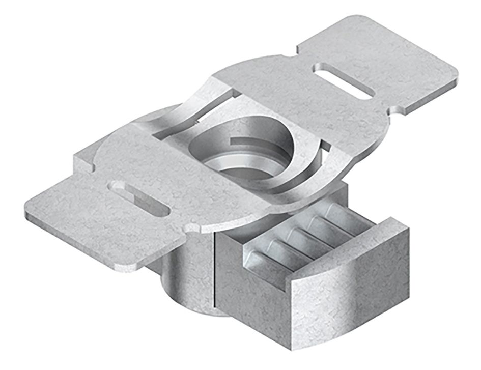 Gleitmutter M12 ST f/vz m.Feder Mit Feder