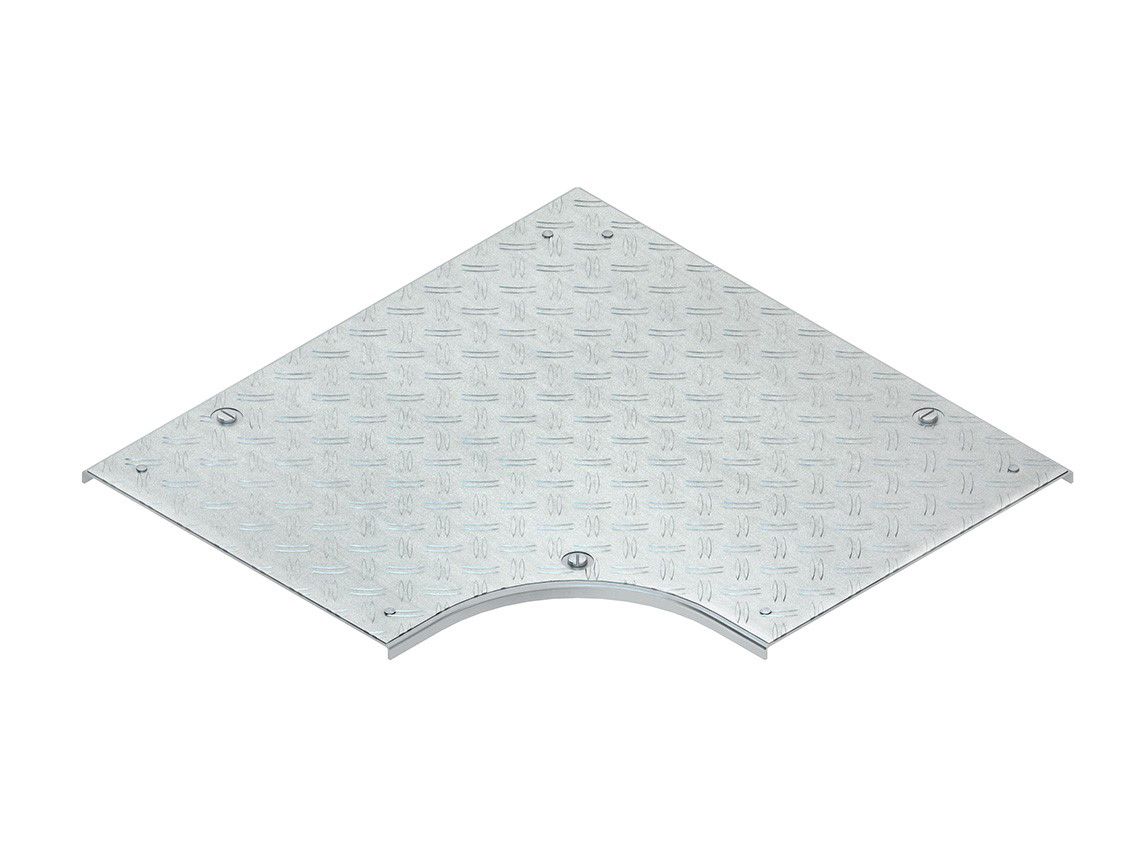 Deckel Bogen vz Drehriegel B405mm f.Kabelrinne