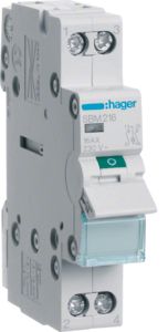 Ausschalter REG 2S 16A 230V LED 1TE Aus+Kontrleucht