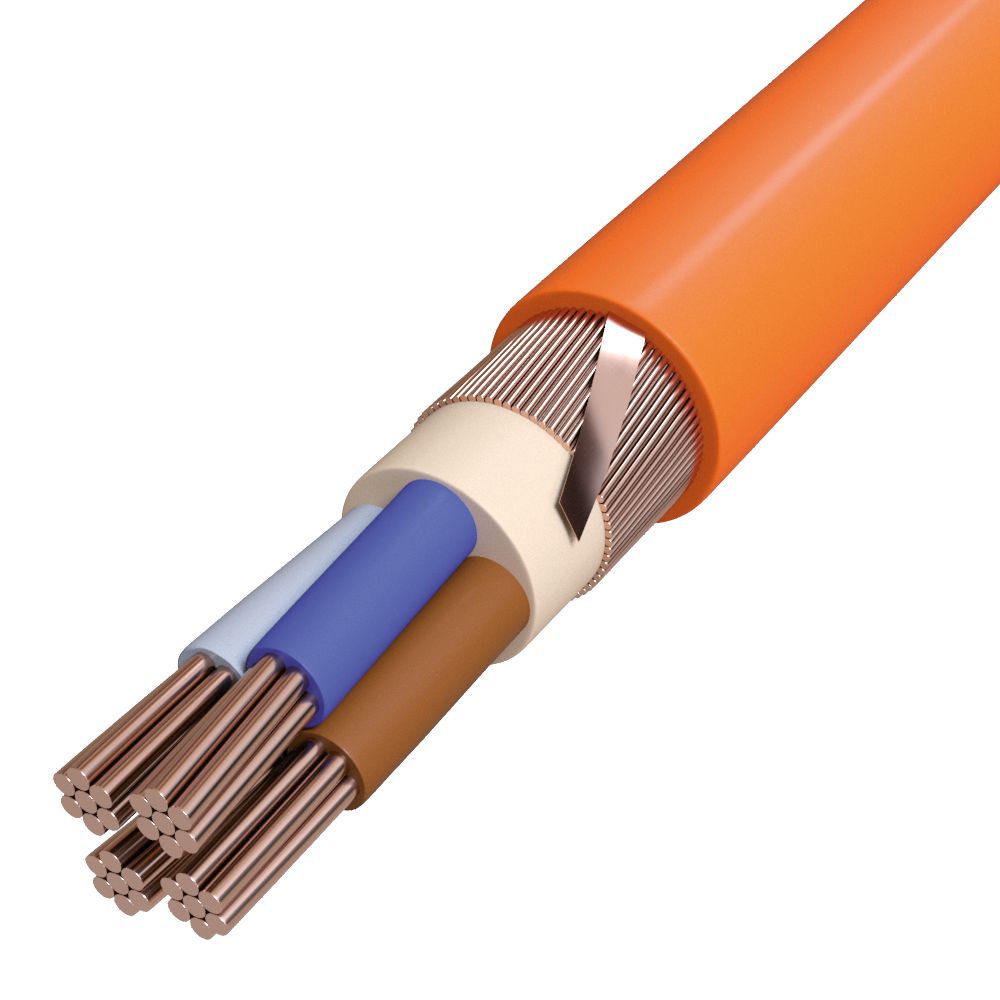 Starkstromkabel hfr E90 NHXCH 4x70qmm RM TRS PO Halogenfrei nach EN IEC 60754-3