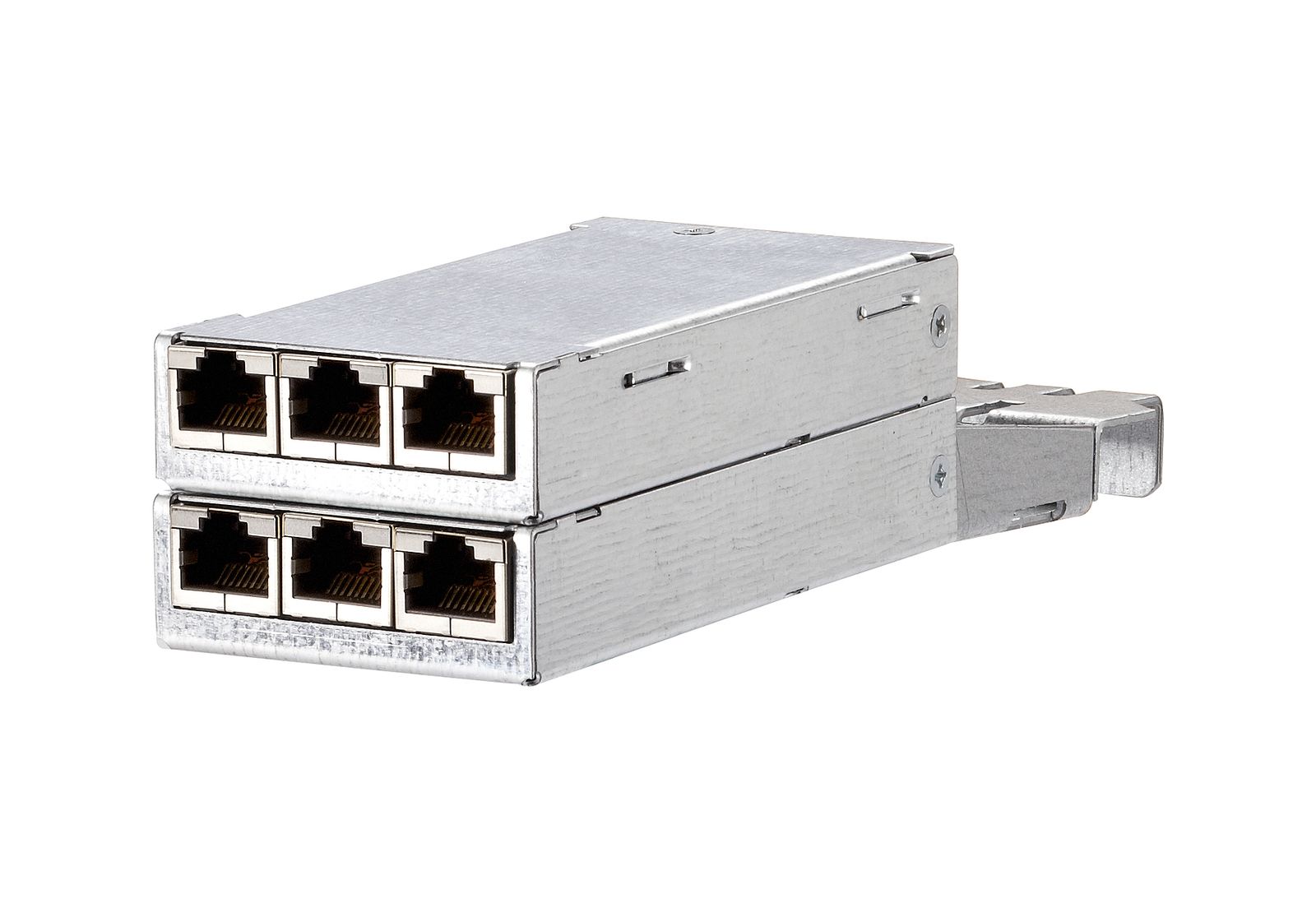 Patchpanel modular 10 GigabitEth 6f/v al RJ45 10 Gigabit Ethernet