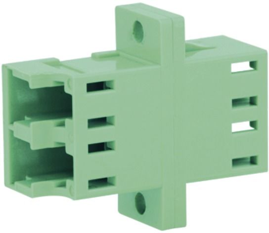 LWL-Kupplung LC-D LC-D MM Kst Keramik bl Schraube/einrasten