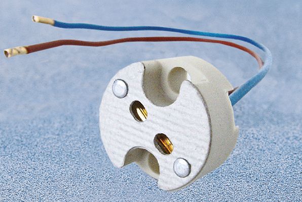 Kleinfassung ws G4 Keramik Steckbef