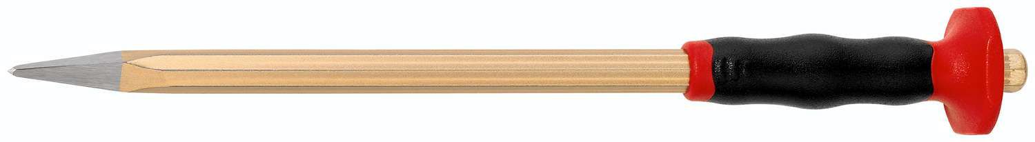 Handmeißel m.Handschutz spitz L300mm Mit Handschutz