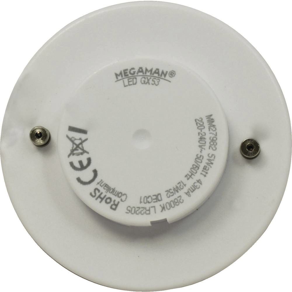 LED-Reflektorlampe GX53 3,2W 2700K 300lm G dim ws mattiert dimmbar AC Ø75x24mm