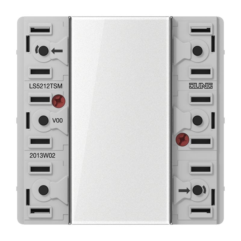 Tastsensor KNX LS UP perlmutt 1f 2pkt