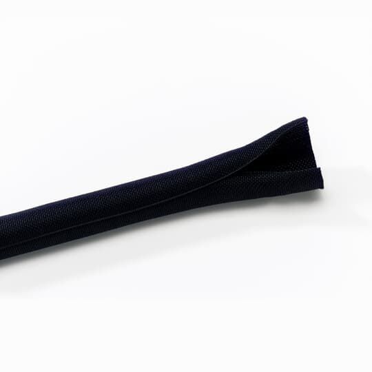 Hohlgeflechtschlauch PES Ø29mm Ø29mm unbeh Kst sw
