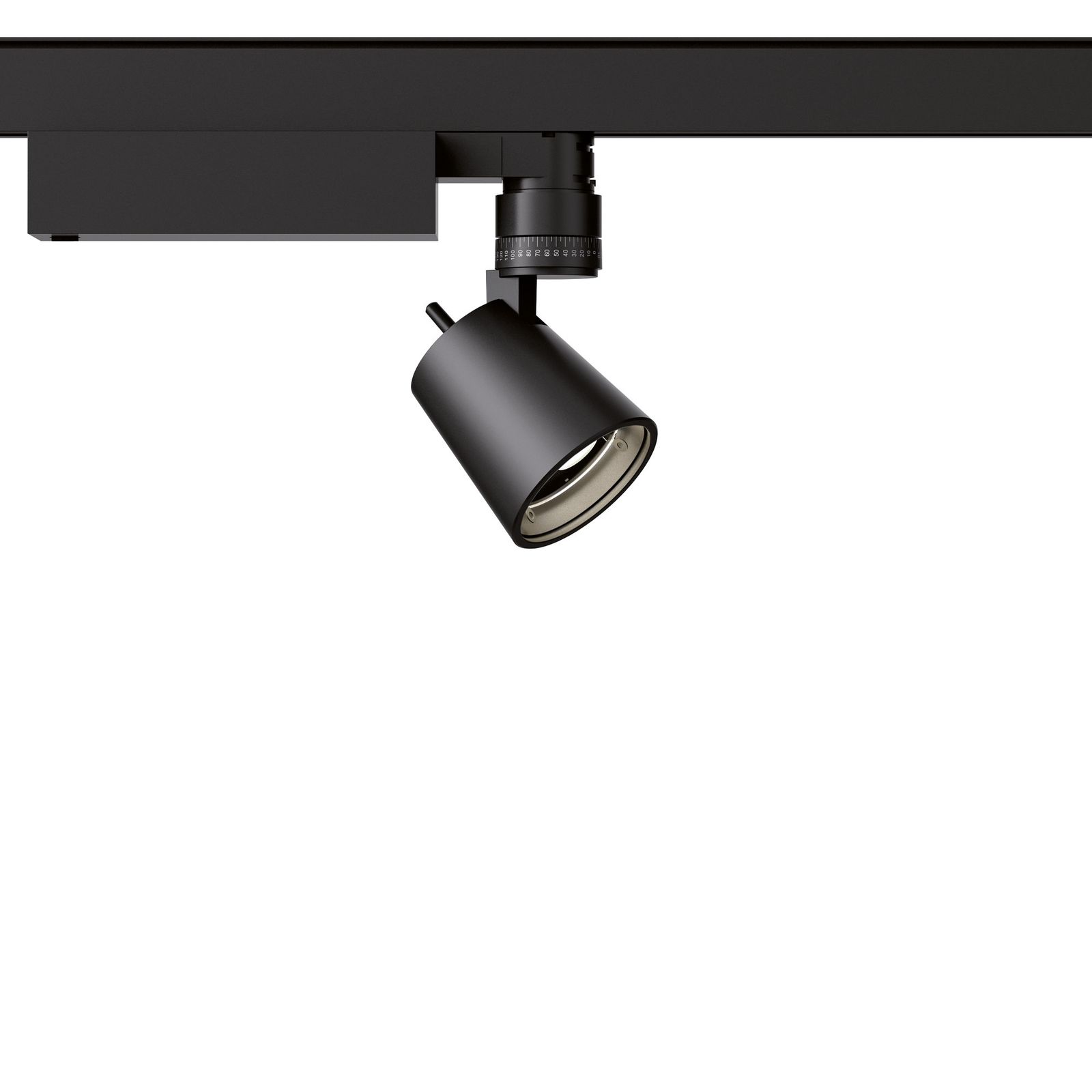 LED-Schienenstrahler 10W gin.o 1 3000K 710lm Konv 1LED Alu IP20 sw mt 3Ph