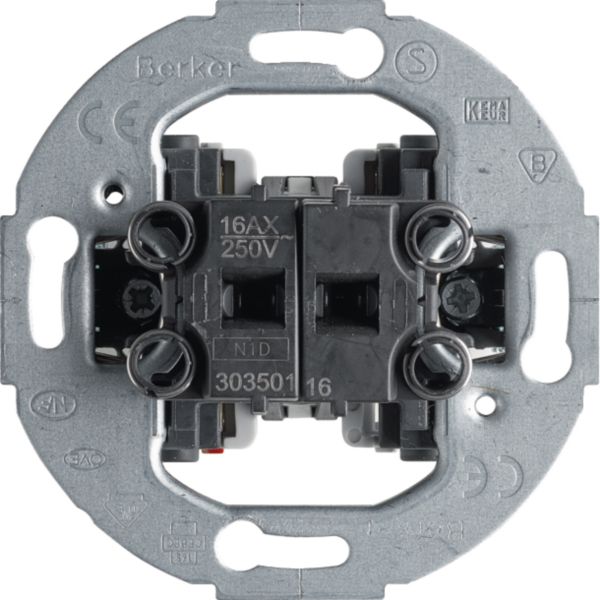 Kontroll-Serienschalter UP IP20 2f 16AX
