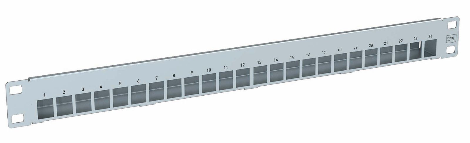 Patchpanel 24Ports 1HE 19Zoll-Einbau