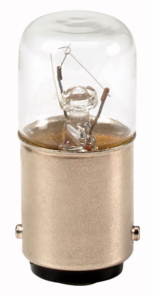 Kleinlampe 7W BA15d 120V Röhre Ø17x44mm farblos einseitig gesockelt