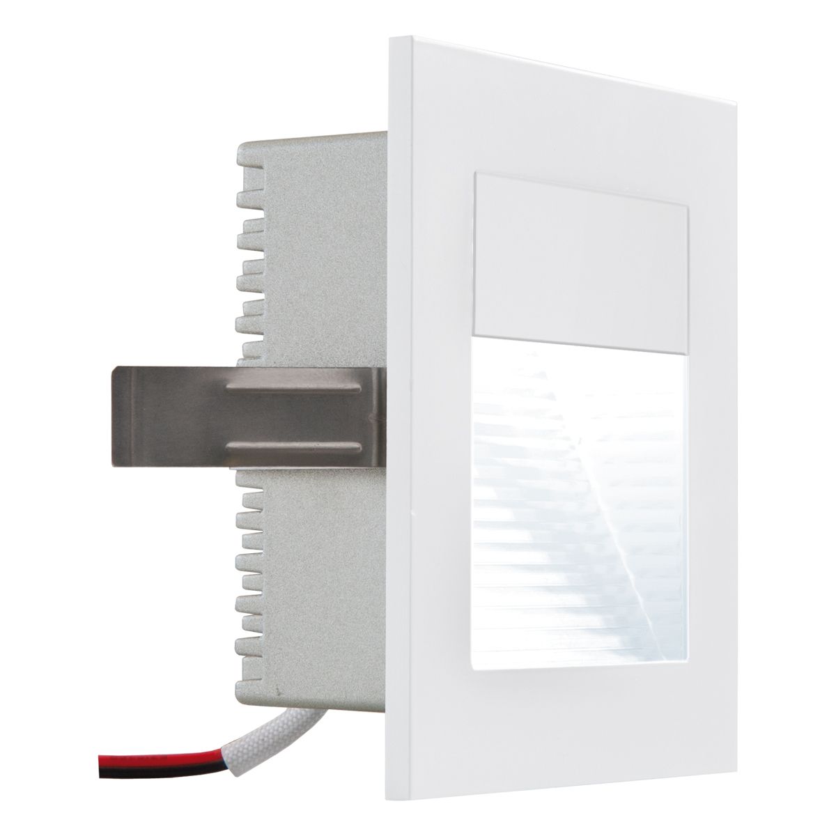 LED-Orientierungsleuchte 2W 6000K 150lm alu Konv 1LED elektr.Trafo IP20 Lamelle