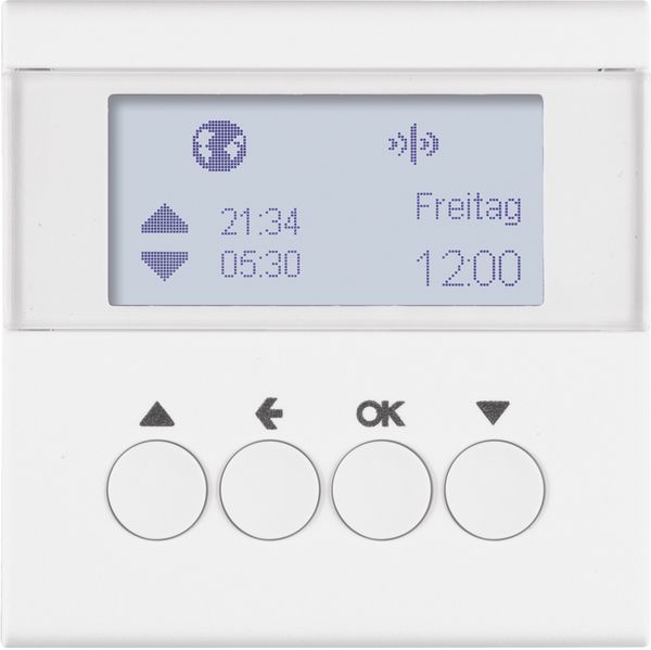 Zeitschaltuhr Bussystem K S.1/B.3/B.7 UP Tag/Wo KNX-RF (Funk) Astroprogramm